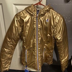 K-Way Lilly Thermo Metal Reversible Jacket Small
